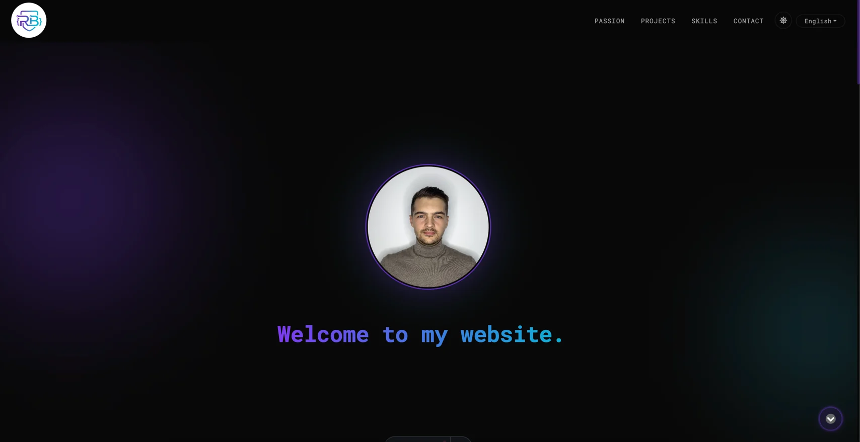 robertbaltaru.space website screenshot